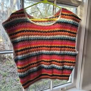 Marine Layer crochet sweater vest